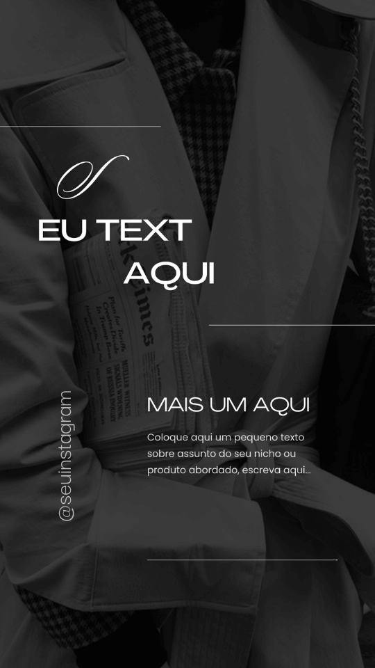 Pack de Stories Premium Bônus Canva Pack Minimalista 2.0 03